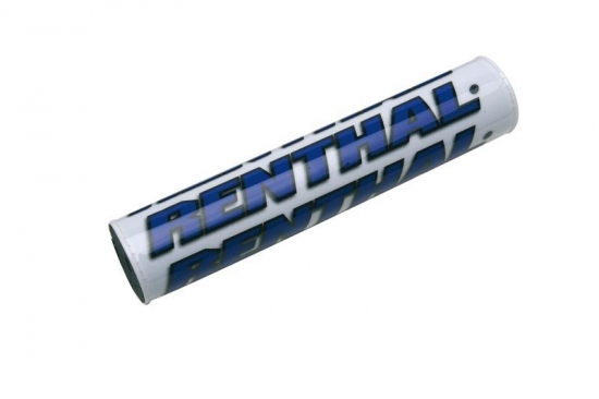 P209 Renthal SX Handlebar Pad Lenker Polster wei / blau 240mm