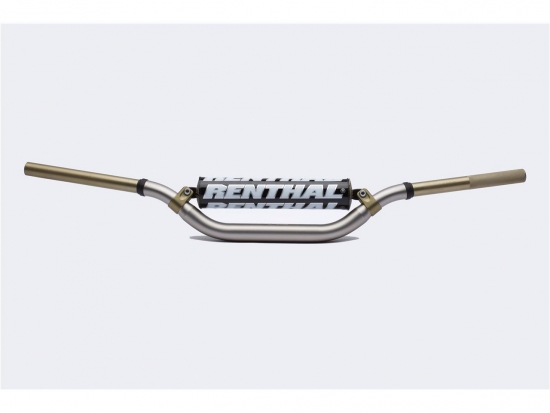 994-01-TG-02-185 Renthal Twinwall Lenker Aufnahme 28,6mm Polster titan / schwarz Ausfhrung mittel