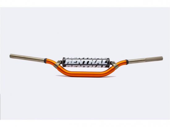 994-01-OR-02-185 Renthal Twinwall Lenker Aufnahme 28,6mm Polster orange/schwarz Ausfhrung mittel