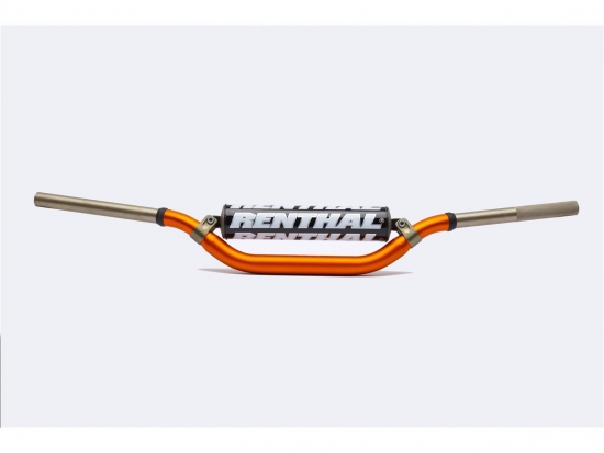 994-01-OR-02-185 Renthal Twinwall Lenker Aufnahme 28,6mm Polster orange/schwarz Ausfhrung mittel