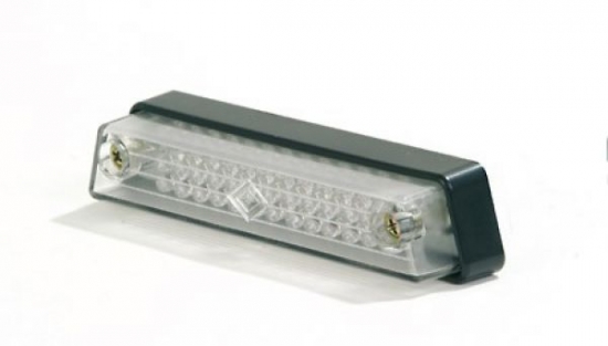 SHIN YO  LED-Nebelschlussleuchte mit langem Anschlusskabel, Glas transparent, E-geprft.