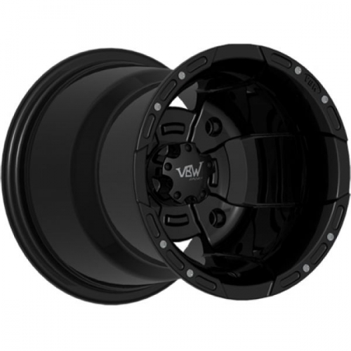 10x10 4x137 ET -30,4 (4B+6N) VBW Sport Alu-Felge schwarz/schwarz (GL�ZEND)