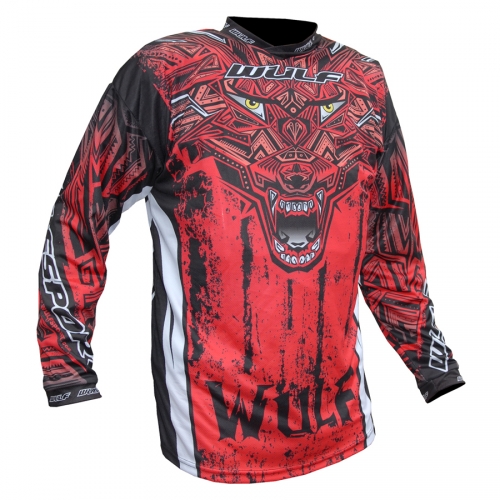Wulfsport firestorm Kinder Race Shirt 8-10 J Orange Moto Cross BMX Motorrad Quad