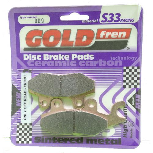 S33-009 GoldFren Rennsport Bremsbelag TYP S33 Can-Am CF-Moto GOES Kawasaki Suzuki Yamaha TGB