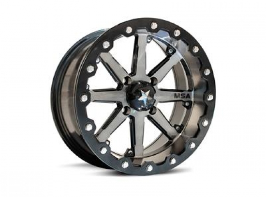 15x7 ( 7x15 ) 4x156 ET 4+3 MSA Felge M21 Lok M21-05756