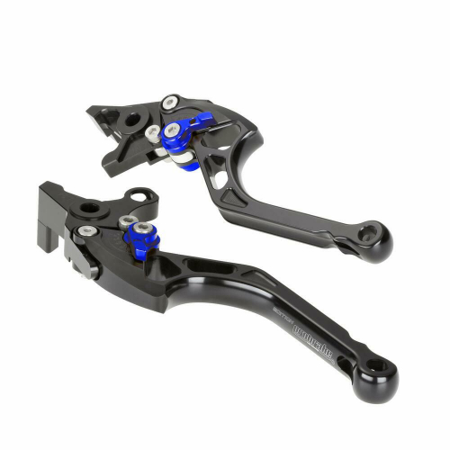 ProBrake EDITION Einstellbare Kupplungs + Bremshebel ohne Adapter Farbe schwarz / blau