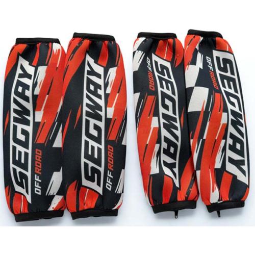 1 Satz Federbeinsch�tzer (4 St�ck) schwarz rot f�r SEGWAY ATV