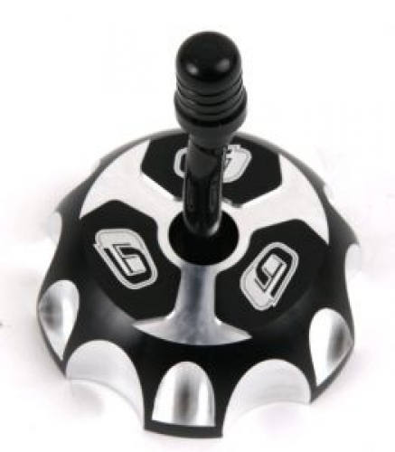 Goldspeed Aluminium - schwarz Tankdeckel fr Quad Yamaha YFM 700R
