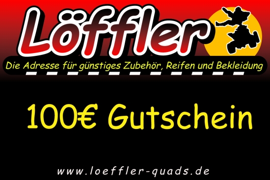 100 Geschenk Gutschein