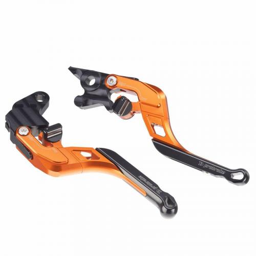 ProBrake TEC2 Einstellbare Kupplungs + Bremshebel ABE orange fr Quad Suzuki LTZ 400 LTR 450