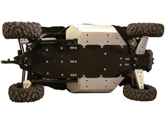 02.26100 Iron Baltic Aluminium + Kunststoff Unterfahrschutz Komplett CF-MOTO ZFORCE 950 1000 Sport