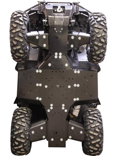 02.27400 Kunststoff Unterfahrschutz Komplett für  Kymco MXU 700 (2020+)