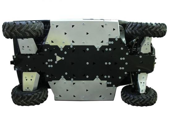 02.28000 Iron Baltic Aluminium + Kunststoff Unterfahrschutz Komplett CF-MOTO UFORCE 600