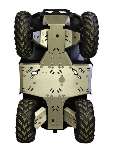02.28800 Alu Unterfahrschutz Komplett für  CF-MOTO CFORCE 450-S / 520-S / 400 / 500 22-