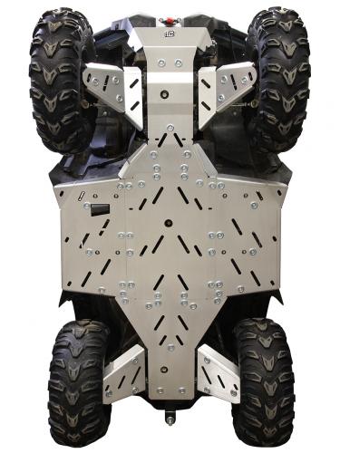 02.30300 Alu Unterfahrschutz Komplett für  LONCIN XWOLF 700L: GOES XWOLF 700 MAX