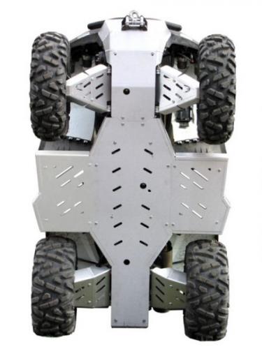 Iron Baltic Aluminium Unterfahrschutz Komplett fr Dinli Centhor II 800 (DL703) Evolution