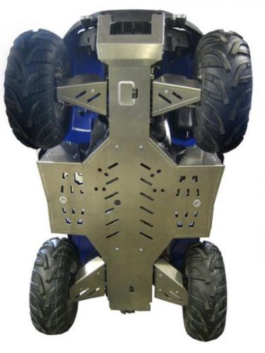 Iron Baltic Aluminium Unterfahrschutz Komplett fr Yamaha Grizzly YFM 550 700 -2013