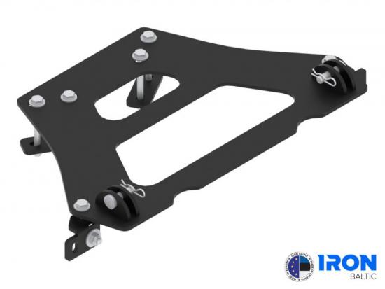 03.15400 Iron Baltic Schneepfluganbausatz fr Mittelmontage CF-Moto CForce 850 + 1000 24-