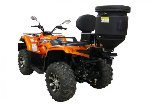 LQ-Racing 12V ATV / UTV trocken Material Sprher Samen- Dnger- Salzstreuer 57L