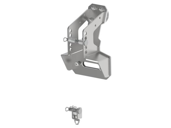 71.13100 Iron Baltic Pflugliftadapter CFMOTO U10PRO / U10PRO XL mit HD Bumper 2025+