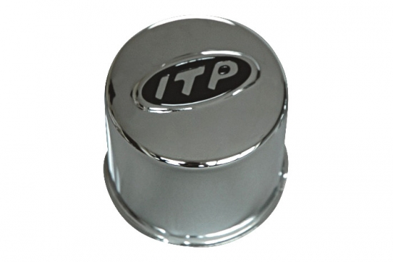 ITP Chrom Mittelkappe fr ITP Stahlfelgen mit Lochkreis 4x110 Steel Chrome Cap