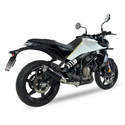 GM 3260 BR IXIL RC3B Edelstahl-Endschalldmpfer Schwarz KTM Duke 125/390 24-, E-geprft