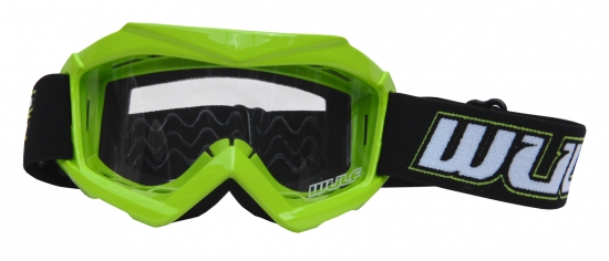 Wulfsport Kinder Cross / Schutz Brille Typ Tech Farbe grn - Cub Tech Goggles