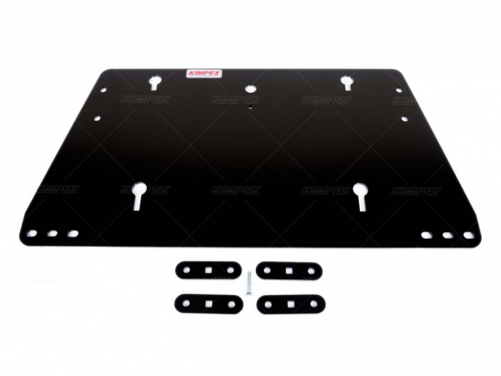 Kimpex Schneeschild Befestigunsplatte GO2 (374457) f. Honda Ranger Stahl schwarz