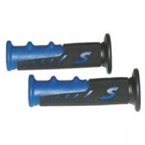 S-Sport Handgriffe schwarz-blau fr Quad und ATV
