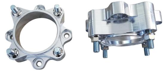 Quad ATV Spurverbreiterungen 4x110 2x45mm Hinten mit Teilegutachten Quad ATV Spurverbreiterungen 4x110 2x45mm Hinten mit Teilegutachten