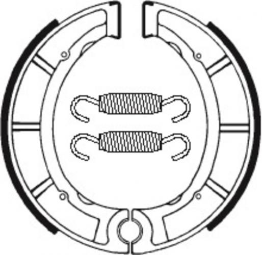 BA035 TECNIUM Street/Off-Road/ATV Organische Bremsbacken - BA035