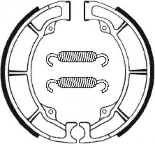 BA110 TECNIUM ATV Organische Bremsbacken - BA110