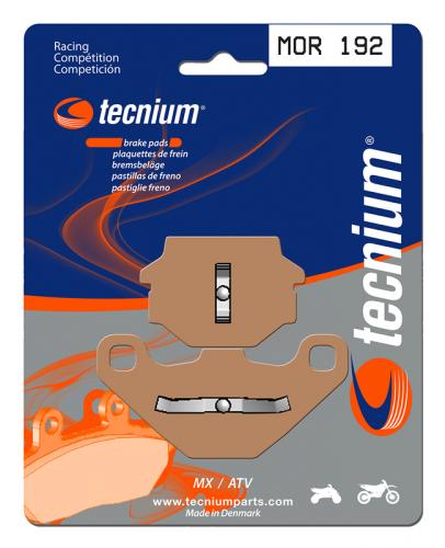 MOR192 TECNIUM Racing MX/ATV Sintermetall Bremsbelge - MOR192