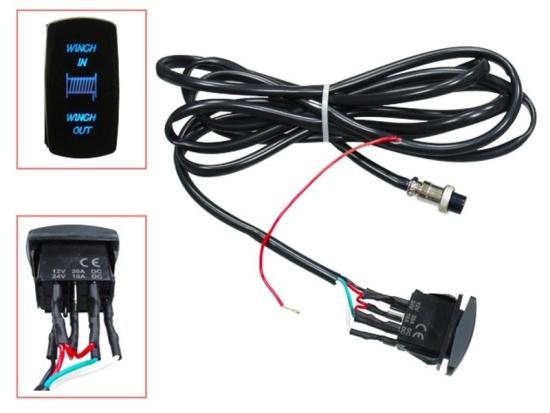 LQ-Racing Seilwinden Lenker Schalter Minihebel- Kippschalter Gen2