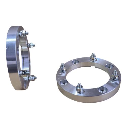 LQ-Racing Spurverbreiterungen 2 St�ck Silber 4x156 2x25 / 50mm M10 x1,25 Yamaha YFM 700R YFZ450 660R