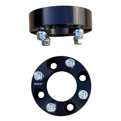 LQ-Racing Spurverbreiterungen 2 Stck Farbe schwarz 4x137 2x38 / 76mm Gewinde M12x1,25