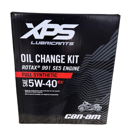9779483 Original Can Am Motor�lwechsel Kit 5W40 XPS Synthetic �l Filter usw. f. Spyder ROTAX 991 SE5