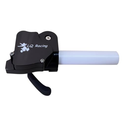 LQ-Racing Dual Gasser Drehgas + Daumengas schwarz Neue AUSF�HRUNG f�r Quad ATV universell