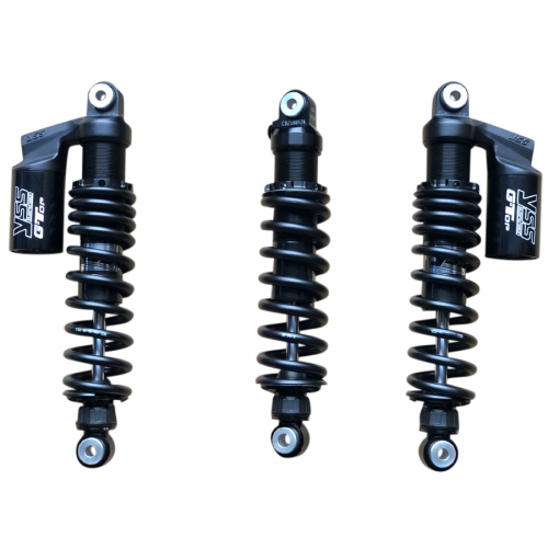 YSS Suspension Premium Gewindefahrwerk mit ABE Federn schwarz fr Yamaha YFM 700R + YFM 660R