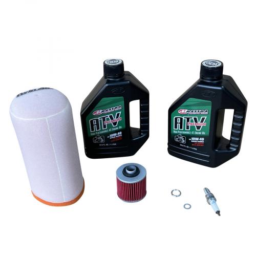 Kundendienst Kit 2l l MAXIMA + Filter Dichtringe Zndkerze Luftfilter fr Quad ATV Yamaha YFM 700R