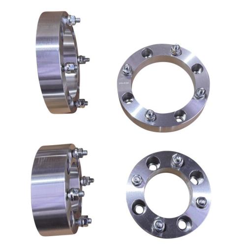 LQ-Racing Spurverbreiterungen Silber vo. 2x25 hi. 2x38 M10x1,25 QJ Motor SFA 600 SFA 1000