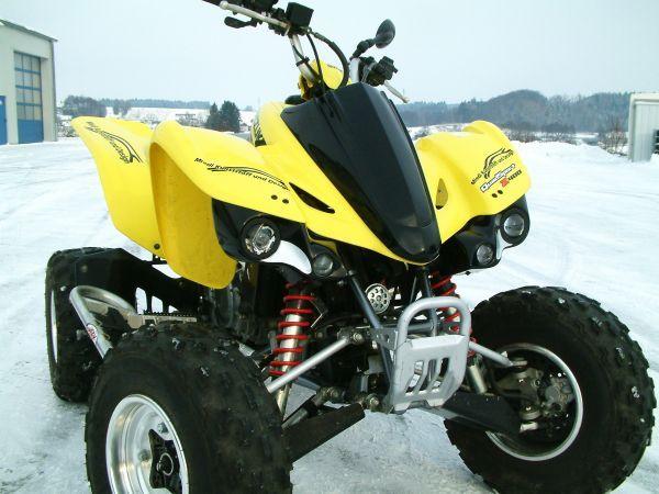 Suzuki LTZ 400 Scheinwerferabdeckung / Hood Maier Powersport USA - Quad  Motorrad Ersatzteile