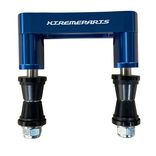 LQ-Racing ABM-MS25-BLU22 Lenkerhalterung Lenkerklemme 22,2mm Farbe blau