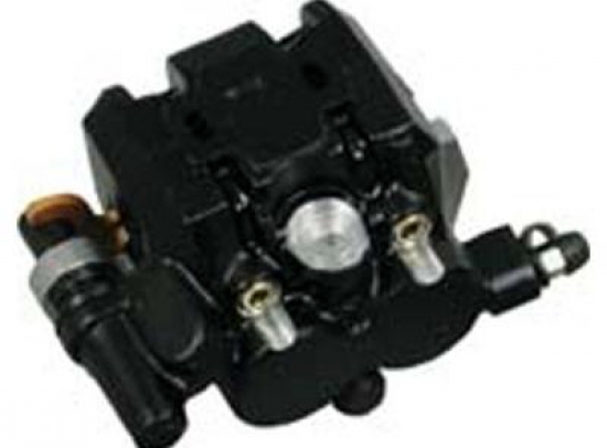 N2P-REAR Nissin 2 Kolben Quad ATV Bremszange Bremssattel inkl. Bremsbelge schwarz hinten