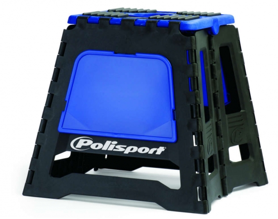 Polisport Faltbarer Motorrad Stnder Blau