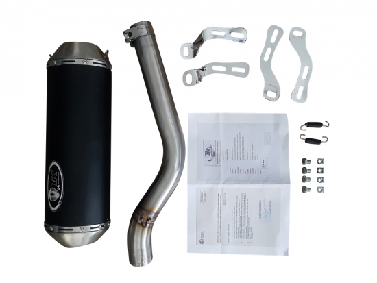 TK Turbo Kit Auspuff Endtopf (Slip On) E-Geprft fr Yamaha YFM 350R + Warrior 350