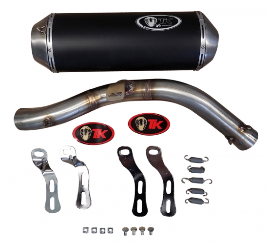 TK Turbo Kit Auspuff Endtopf (Slip On) E-Geprft fr Bombardier DS 650