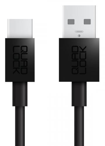 QLA-USB-20C QUAD LOCK USB A auf USB C Kabel - 20 cm