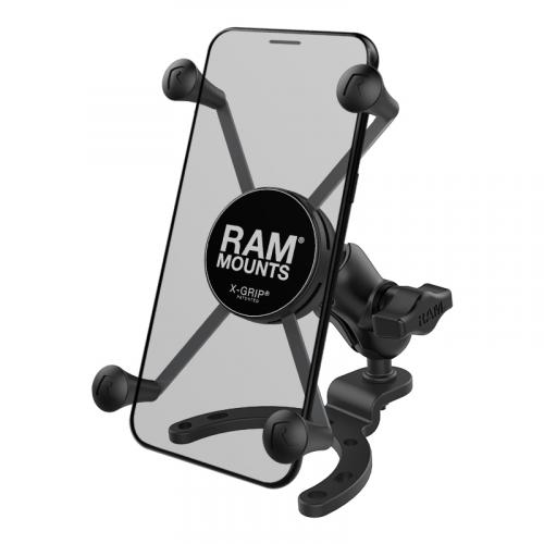 RAM-B-411-A-UN10BU RAM MOUNTS X-Grip Phone Holder Short Arm Large Gas Tank Base - Large Phones