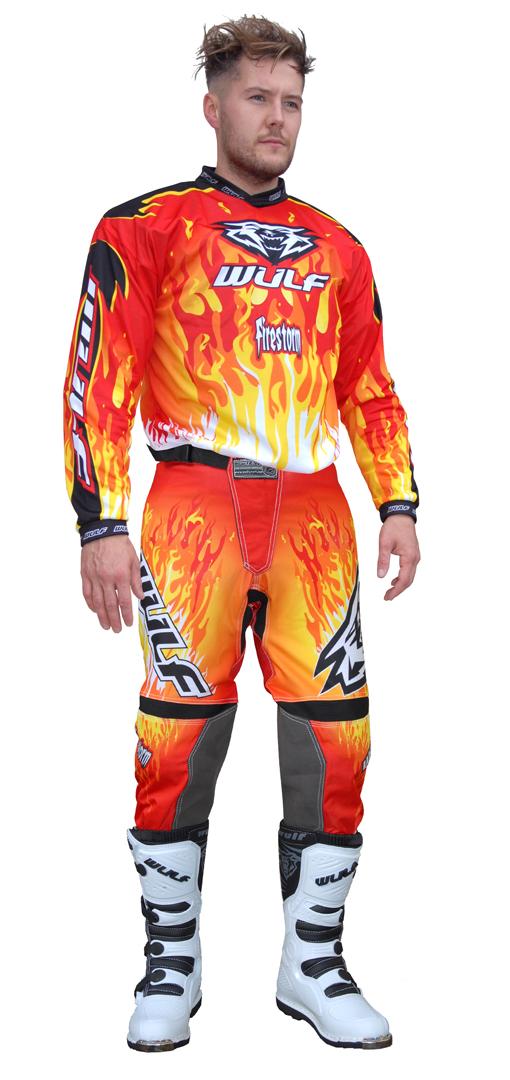 Wulfsport firestorm Race Shirt S multi Moto Cross MX SX BMX Enduro Motorrad Quad 
